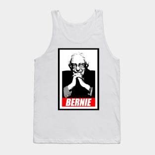 Bernie Sanders OBEY Parody Tank Top